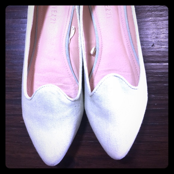 Forever 21 Shoes - *Sold * Light green flats